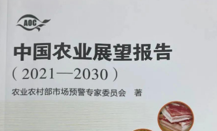 中國農業展望報告（2021-2030）封皮截圖