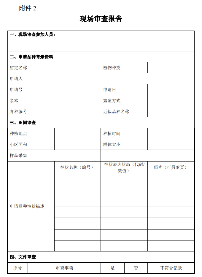 附件2：現場審查報告